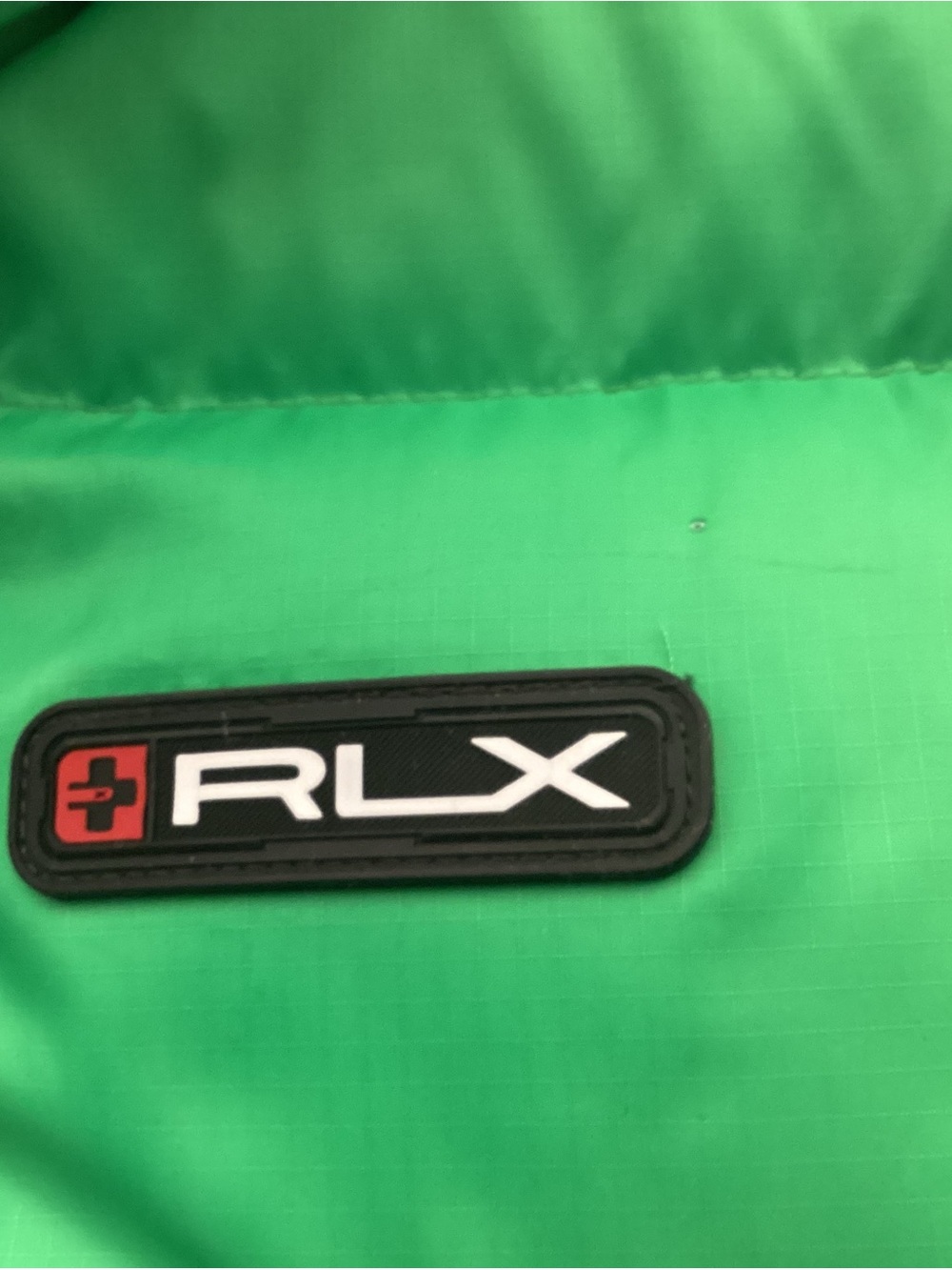 Ralph Lauren RLX Bright Green Quilted Puffer Down Vest Men’s Large - Picture 6 of 13